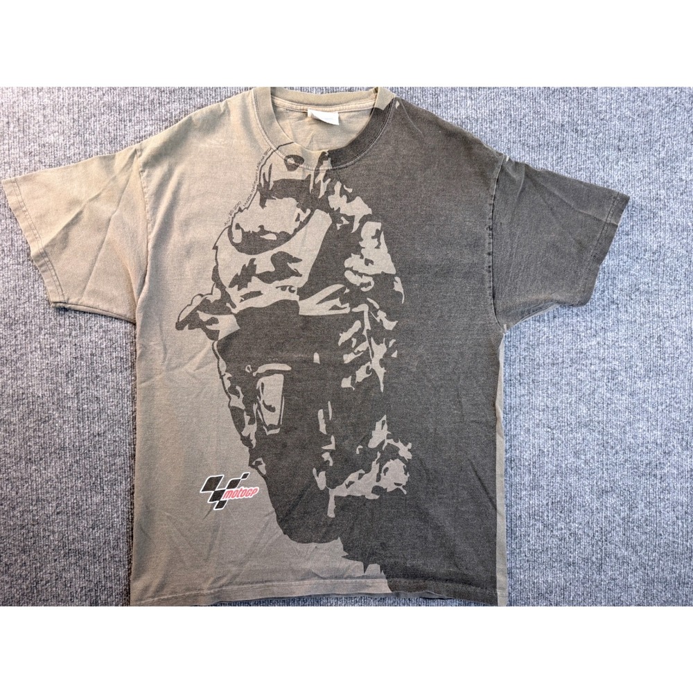 Port and Company MotoGP Red Bull US Grand Prix T-Shirt Mens L Green Racing Y2K